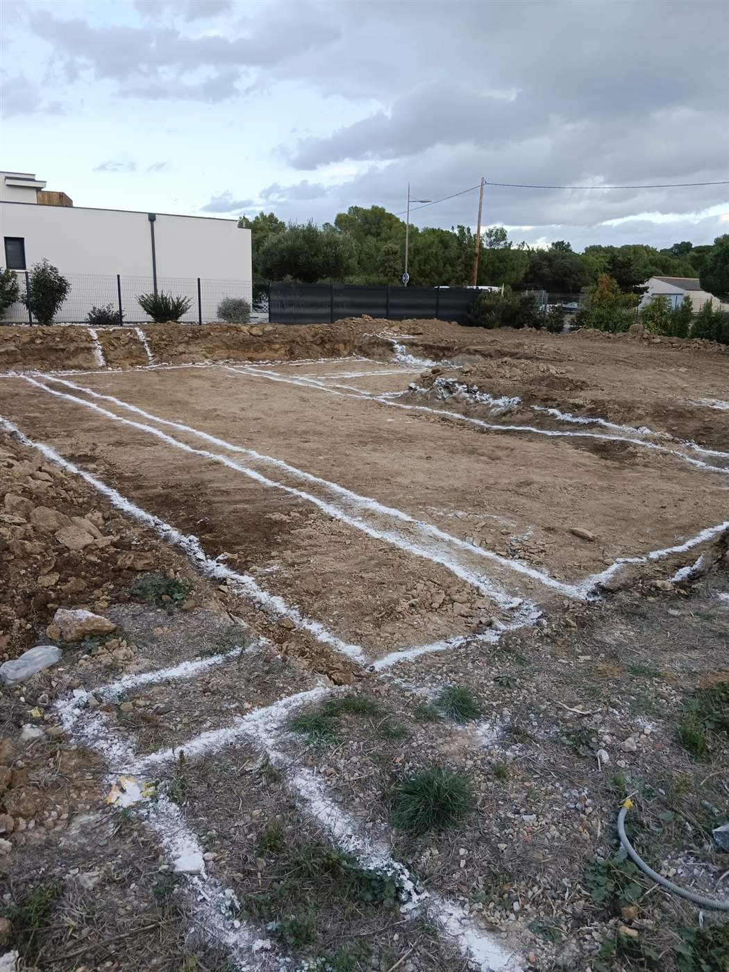 Construction villa contemporaine – DDK Construction – Agde – terrasse en bois