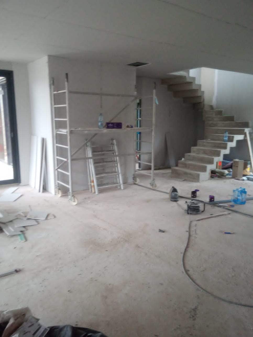 Construction villa contemporaine – DDK Construction – Agde – patio végétalisé