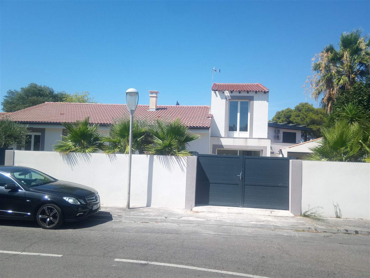 Rénovation complète villa – DDK Construction – Montpellier – façade modernisée